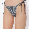 Le bas de bikini noir Spiral Le bas de bikini noir Spiral