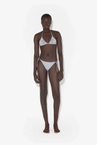 Le bas de bikini à rayures fines Body Morph Le bas de bikini à rayures fines Body Morph