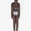 Le bas de bikini à rayures fines Body Morph