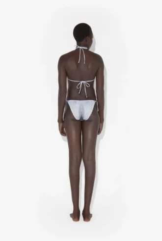 Le bas de bikini à rayures fines Body Morph Le bas de bikini à rayures fines Body Morph