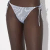Le bas de bikini à rayures fines Body Morph