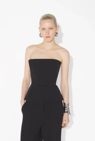 Le corset de costume noir