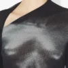 Le haut court Silver Body Dust