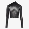 Le haut court Silver Body Dust