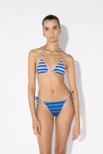 Le haut de bikini dégradé marin