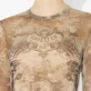 Le haut Madaillon beige Le haut Madaillon beige