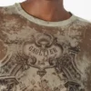 Le haut Madaillon oversize beige