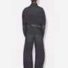 Le jean en denim noir à lanière Le jean en denim noir à lanière