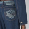 Le jeans en denim Trompe L’œIl Le jeans en denim Trompe L’œIl