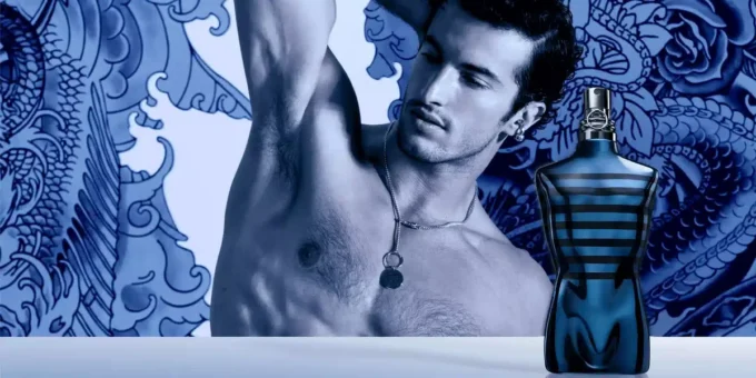 Le Male in Blue