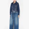 Le manteau en denim à double usage