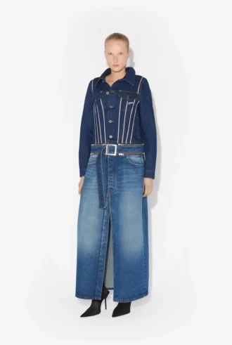 Le manteau en denim à double usage Le manteau en denim à double usage