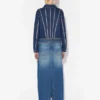 Le manteau en denim à double usage