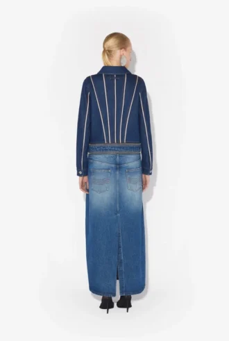 Le manteau en denim à double usage Le manteau en denim à double usage
