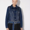 Le manteau en denim à double usage