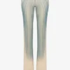 Le pantalon bleu à spirales
