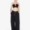 Le pantalon en crêpe Le pantalon en crêpe