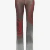 Le pantalon Red Blurry Roses