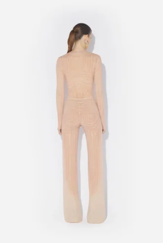 Le pantalon rose à spirales