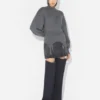 Le pull en maille point de riz