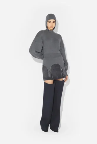 Le pull en maille point de riz Le pull en maille point de riz