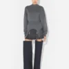 Le pull en maille point de riz