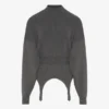 Le pull en maille point de riz