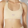 Le soutien-gorge beige à patch Gaultier