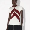 Le t-shirt blanc à Chevrons Le t-shirt blanc à Chevrons