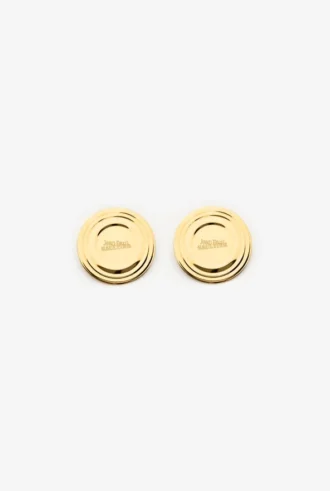 Les boucles d&rsquo;oreilles Can dorées