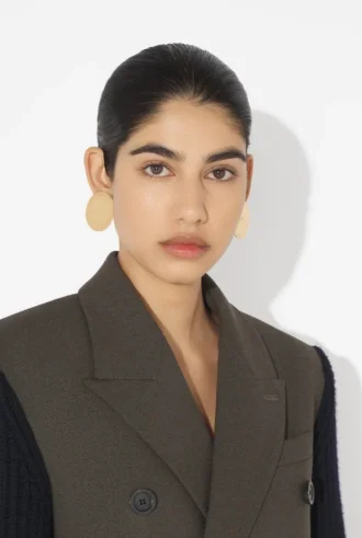 Les boucles d&rsquo;oreilles Can dorées