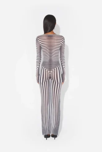 Réédition – la robe Body Morph bleu marine