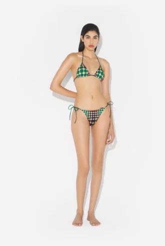 Réédition – le bikini à pois marron Réédition – le bikini à pois marron