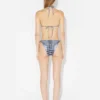 Réédition – le bikini à pois noirs et blancs Réédition – le bikini à pois noirs et blancs