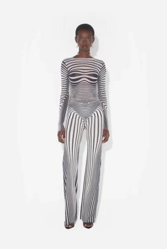 Réédition – le haut bleu marine Body Morph