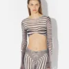 Réédition – le haut court Body Morph bleu marine Réédition – le haut court Body Morph bleu marine