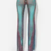 Réédition – le pantalon à imprimé pois bleus