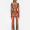 Réédition – le pantalon à pois marron Réédition – le pantalon à pois marron