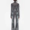 Réédition – le pantalon à pois noir et blanc Réédition – le pantalon à pois noir et blanc
