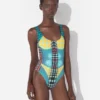 Réédition – Maillot de bain à pois bleus