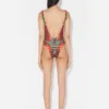 Réédition – Maillot de bain à pois marron