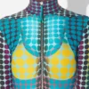 Réédition – Robe à imprimé pois bleus