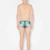 Réédition – Slip de bain à pois bleus Réédition – Slip de bain à pois bleus