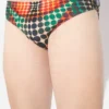 Réédition – Slip de bain à pois marron Réédition – Slip de bain à pois marron