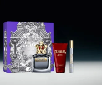 Scandal Pour Homme 100 ml, gel douche 75 ml et eau de toilette